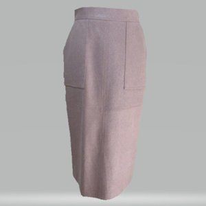 Anthropologie Current Air 4P Pink Pencil Skirt